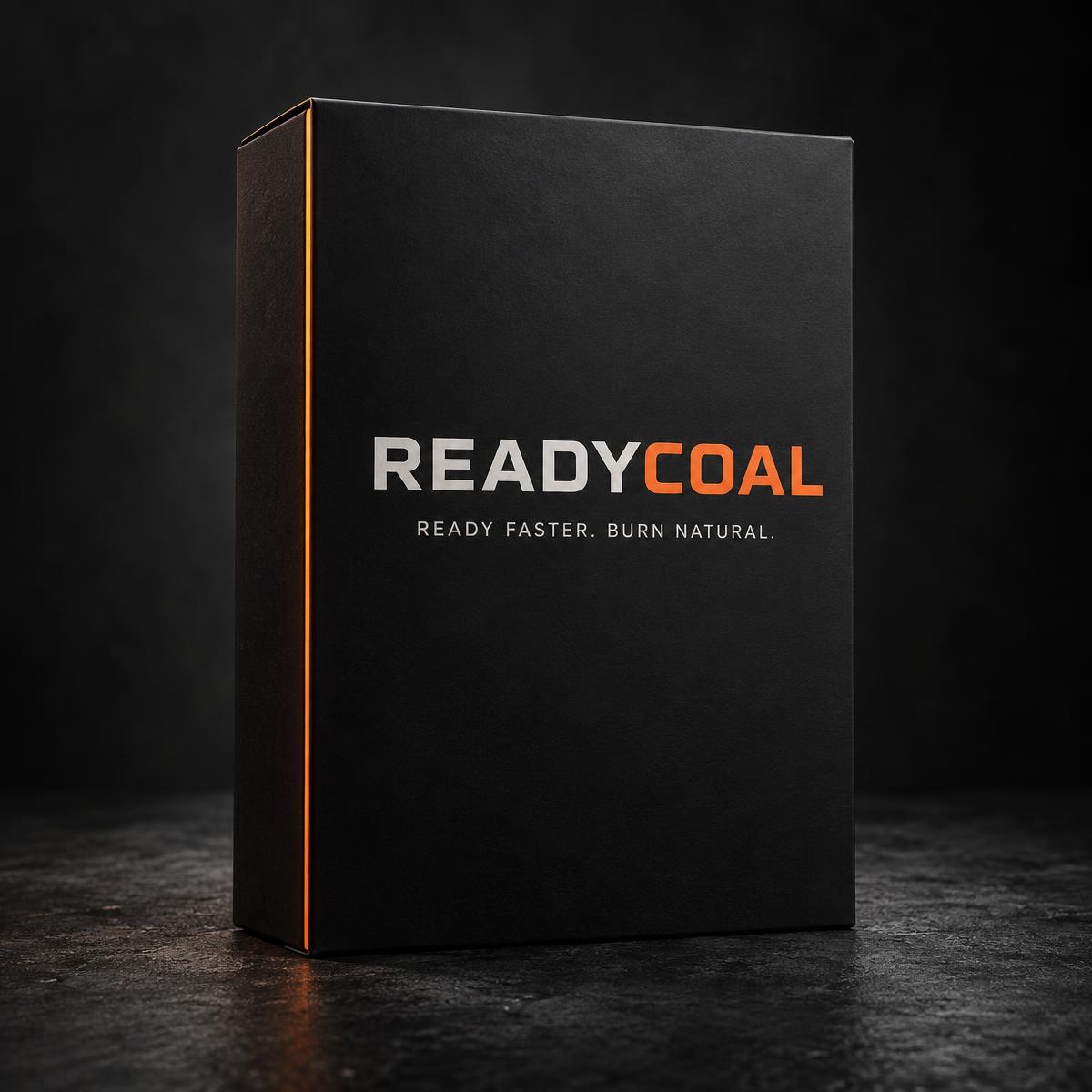 ReadyCoal Original matte black packaging
